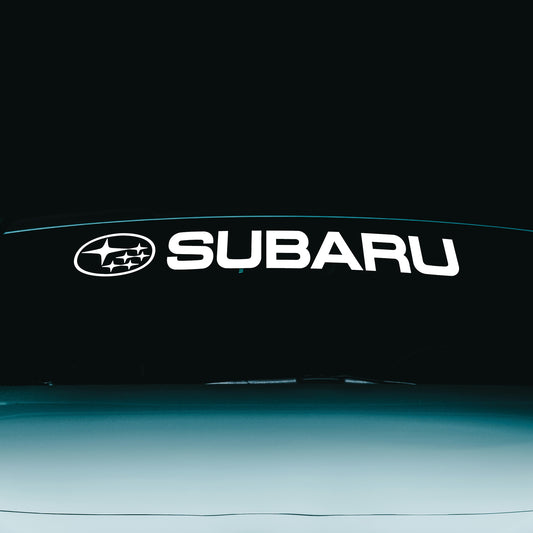 Automotive Windscreen Banner Stickers
