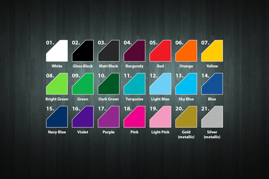 Colour options