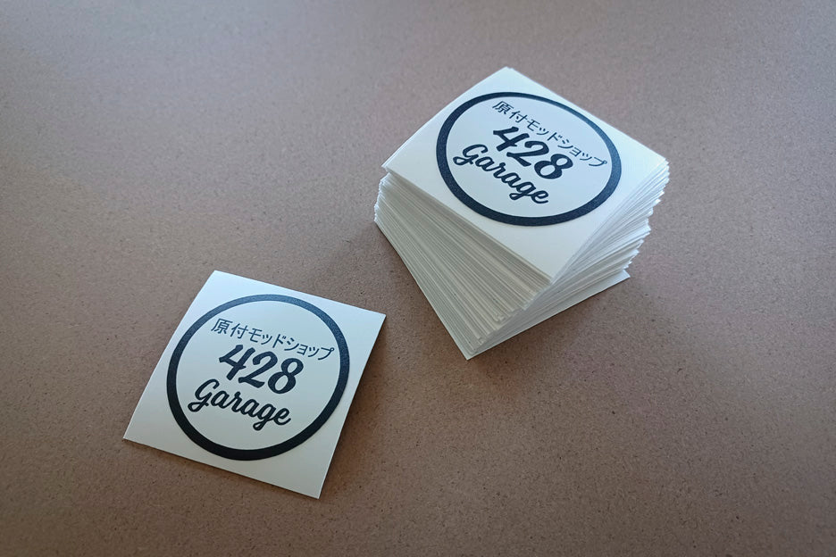 428 Garage Stickers