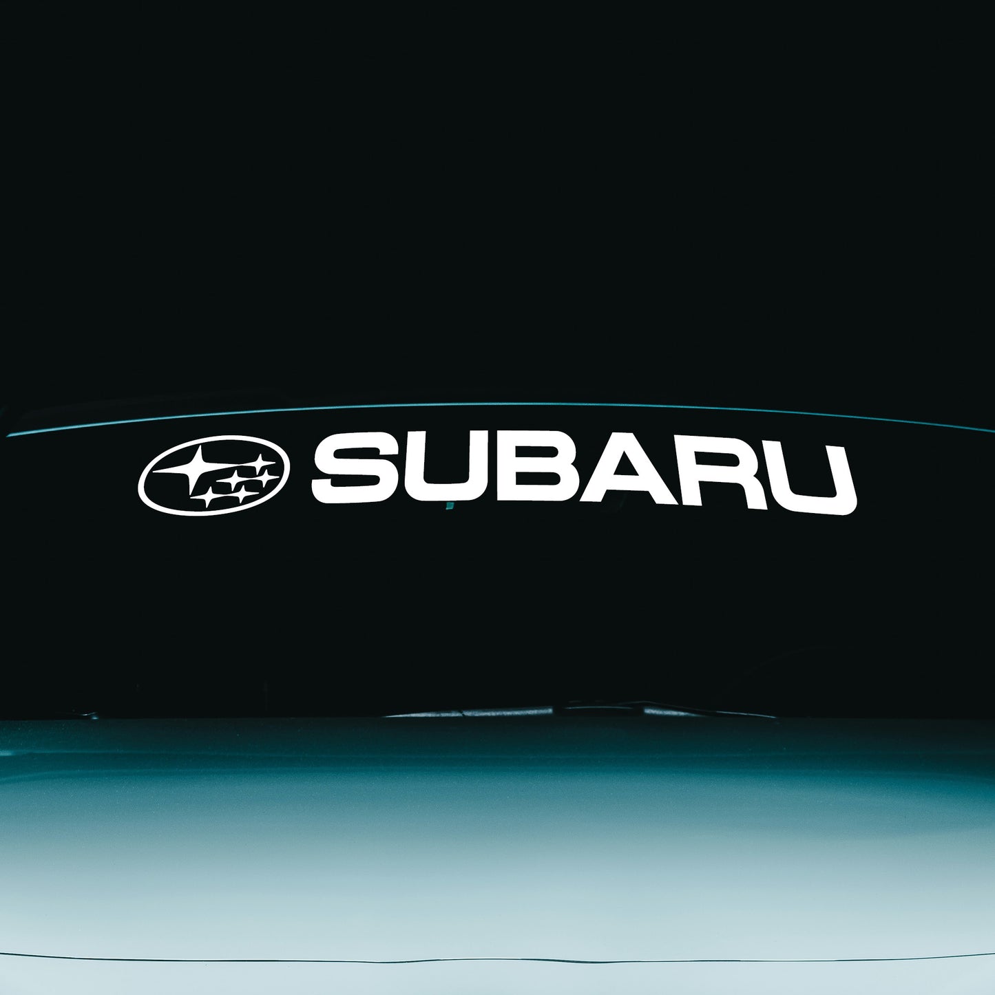 Automotive Windscreen Banner Stickers