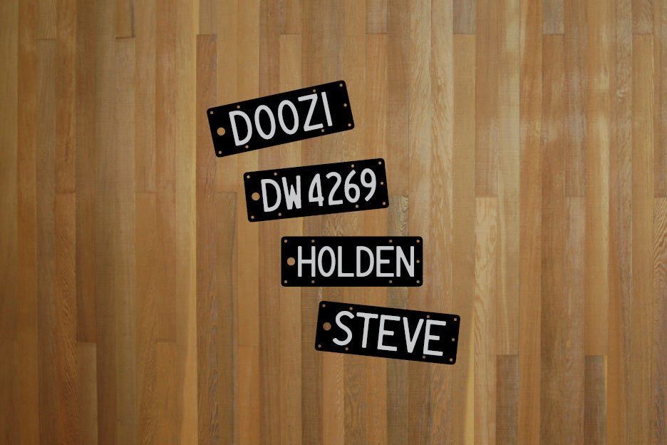 Decorative Number Plates – Doozi