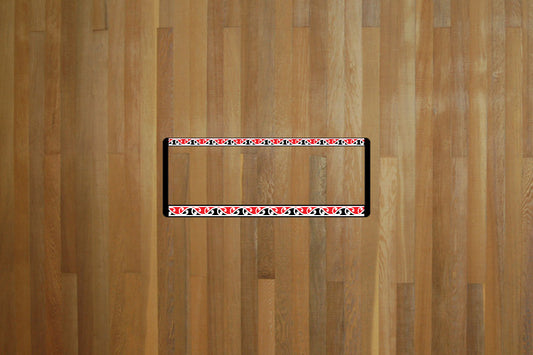 Maori Pattern Number Plate Surrounds